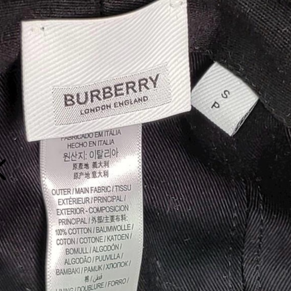 Burberry Cotton Plaid Bucket Hat size Small - Picture 5 of 5